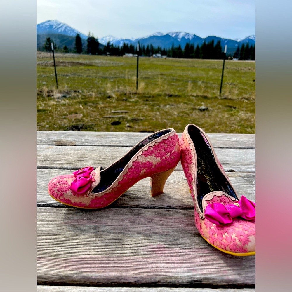 Irregular Choice pink heels